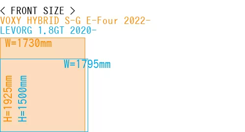 #VOXY HYBRID S-G E-Four 2022- + LEVORG 1.8GT 2020-